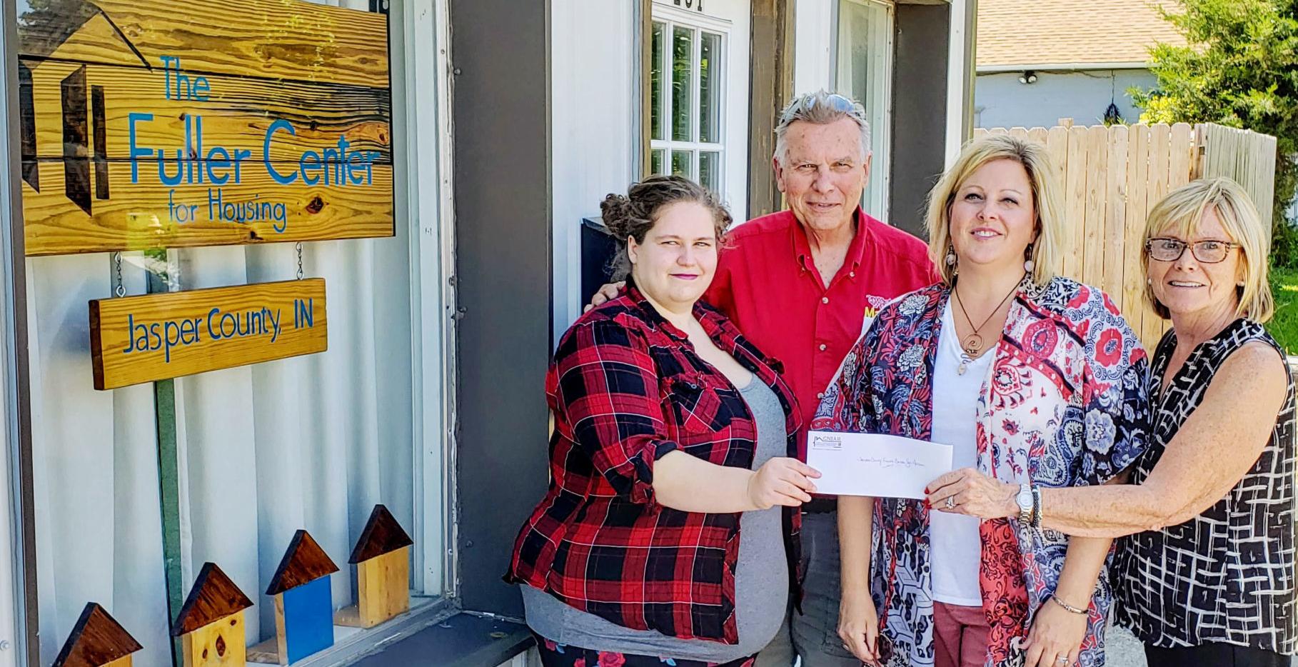 GNIAR donates to Jasper County Fuller Center for Housing